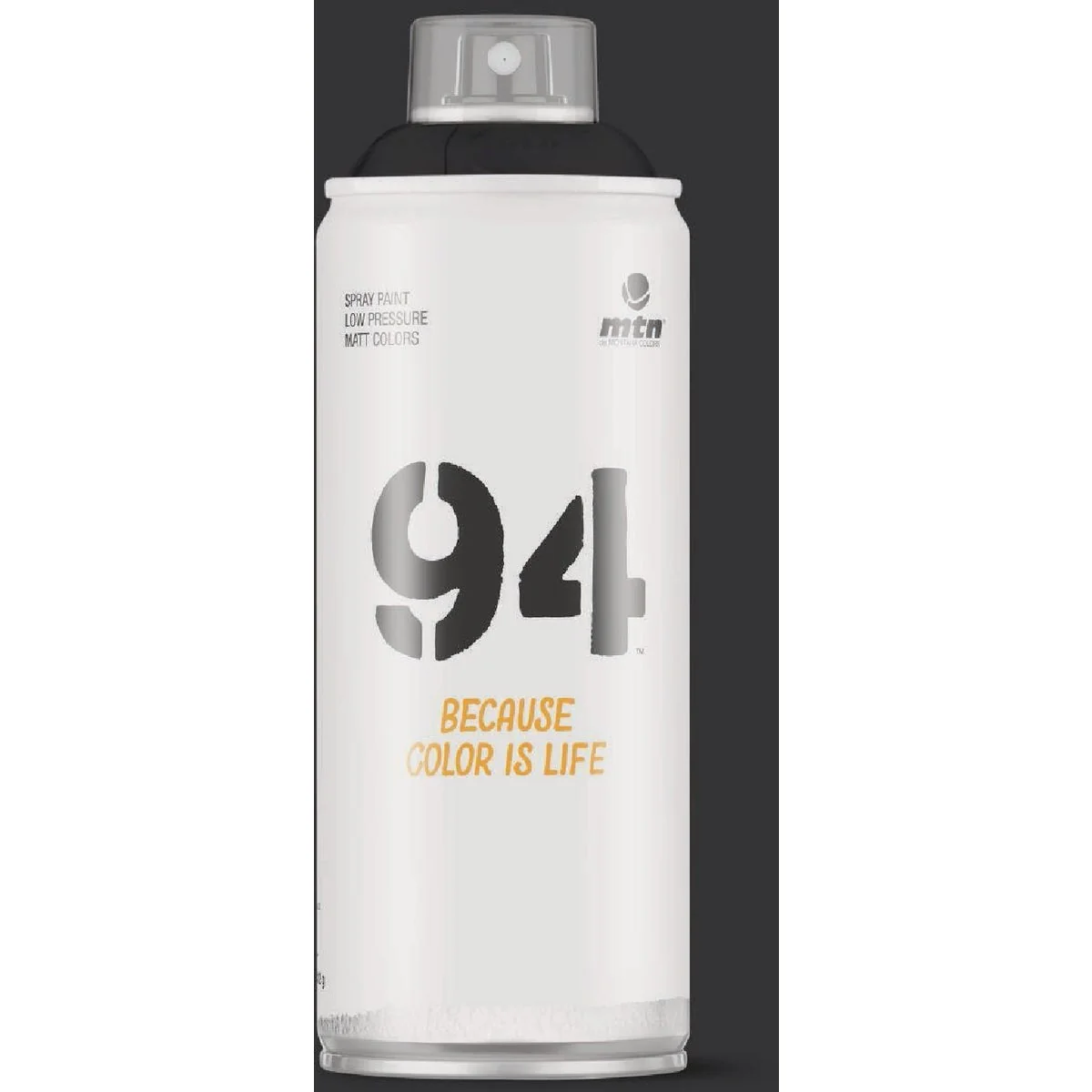 Authentic MTN 94 400ml Anthracite Grey Spray Paint Reusable