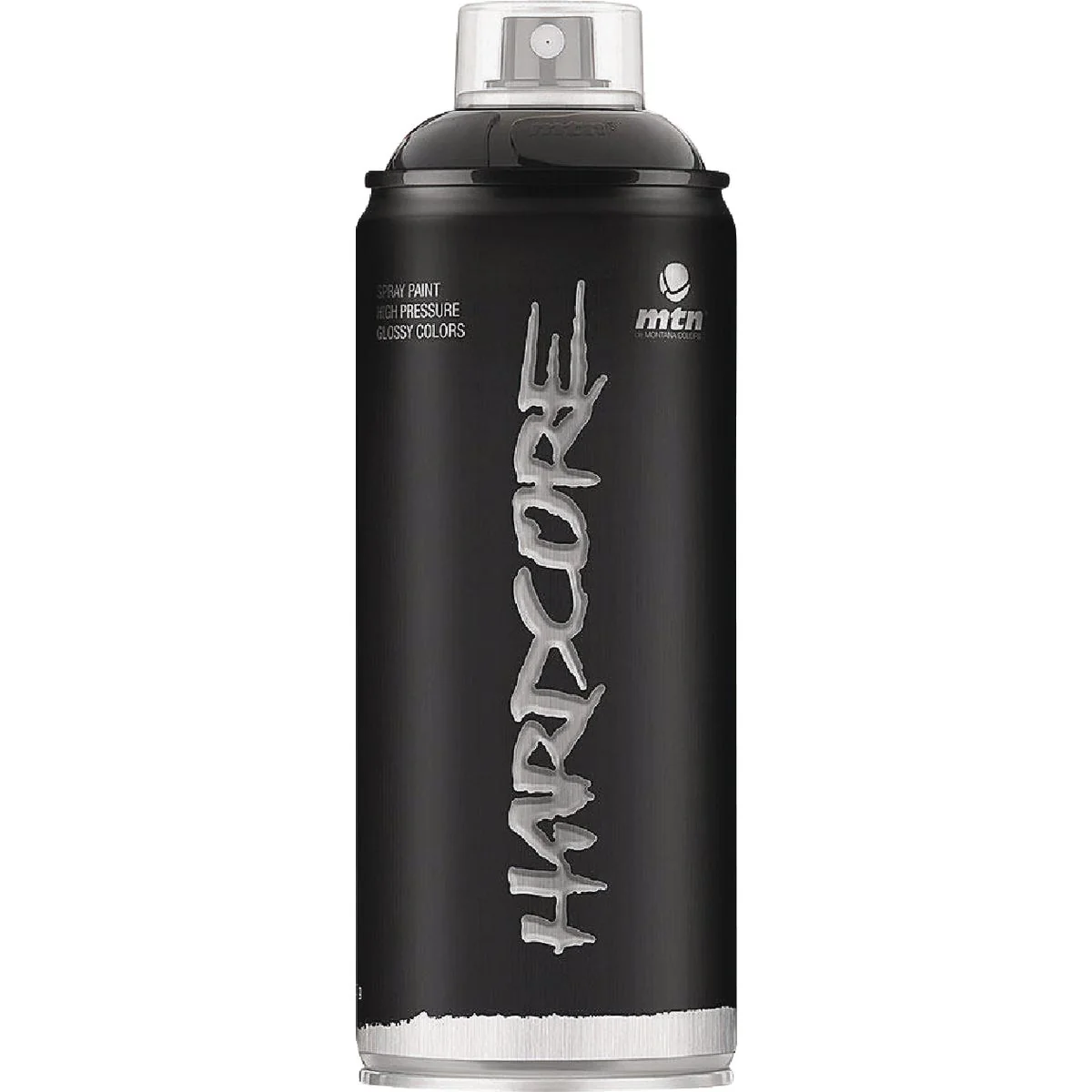 Soft MTN Hardcore 400ml Black Spray Paint Flexible