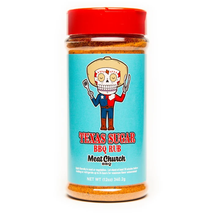 Durable Meat Church Texas Sugar BBQ Rub Recyclable