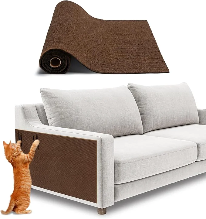 Fast Pet Supplies Catify Cat Scratcher Fun Interactive Scratchers Posts Poles Claw Safe Furniture Saver Indoor Play Support Natural Cat Behaviors Heavy Duty – Brown 39.4 x 15.8About ThisOverview Unique