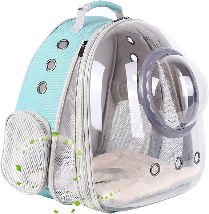 User-Friendly Large Cat Backpack Carrier 20 Pounds Cat Carry Bookbag Space Capsule Easy-to-Use
