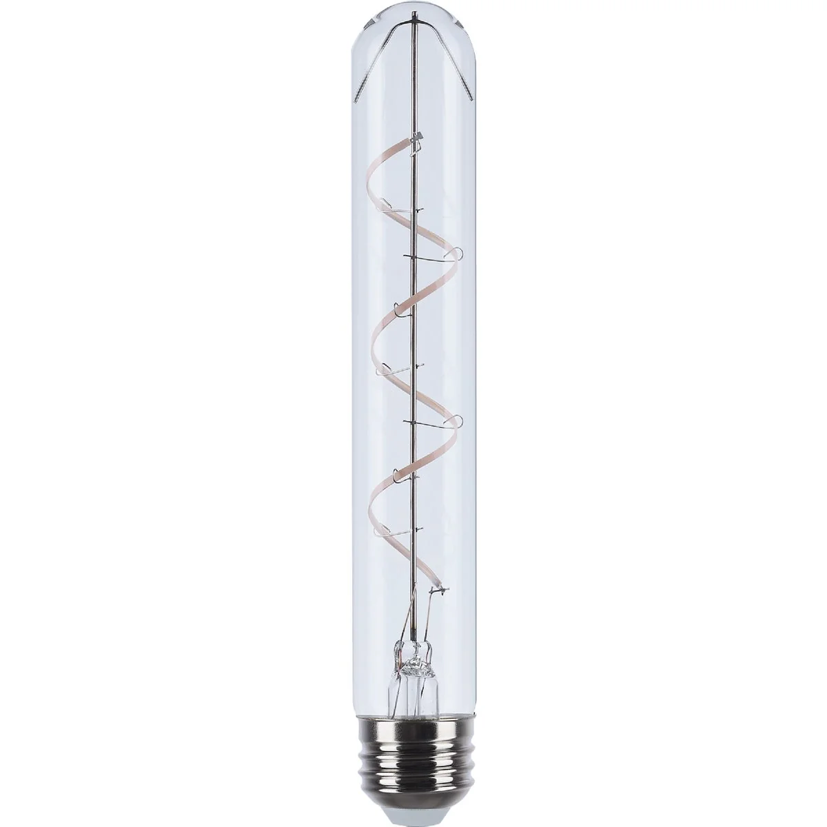 Excellent Satco Reminiscent 40W Equivalent Warm White T9 Gray Coil Filament Medium LED Decorative Light Bulb 2-Pack Outstanding