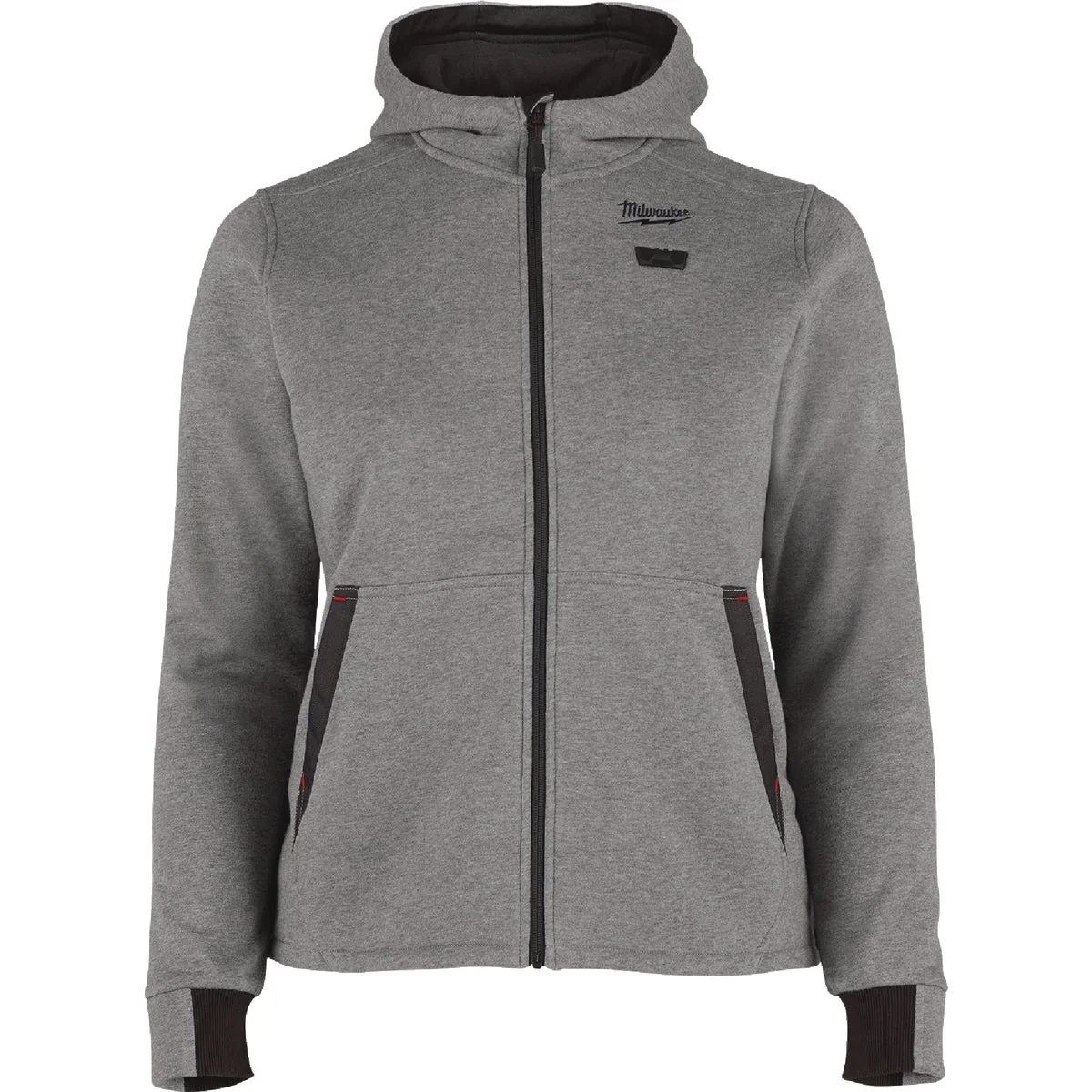 Prestigious Milwaukee M12 Women’s XL Grey Full-Zip Heated Hoodie Kit High-Performance