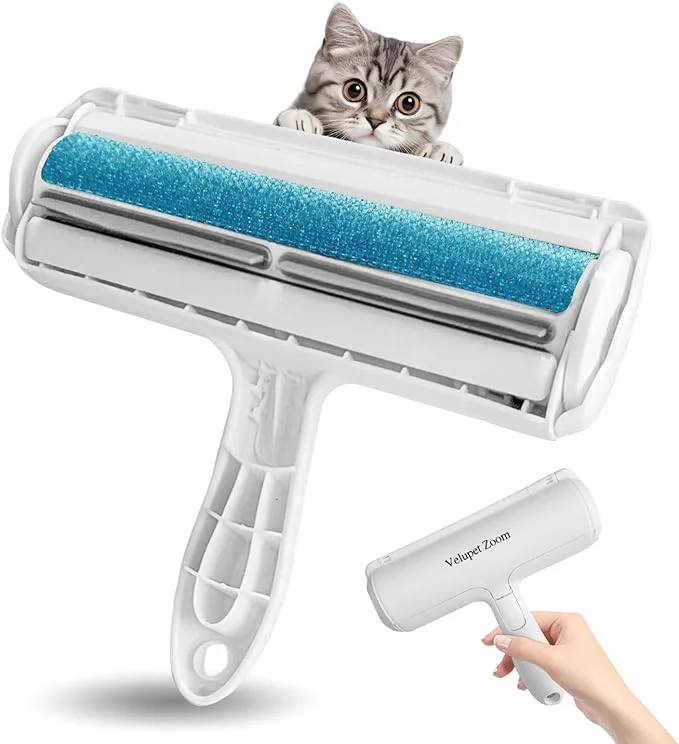 Pure Pet Hair Remover Lint Roller for Pet Cat Hair Removal Tool Reusable Lint Roller for Furniture Couch Carpet Clothing and Bedding White BlueAbout ThisOverview Authentic