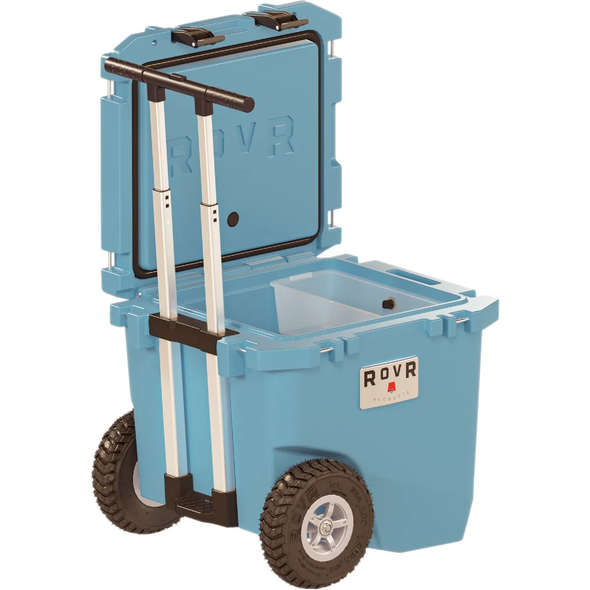 Stylish RovR RollR 45 Qt. Wheeled Hard Cooler South Pacific Fast