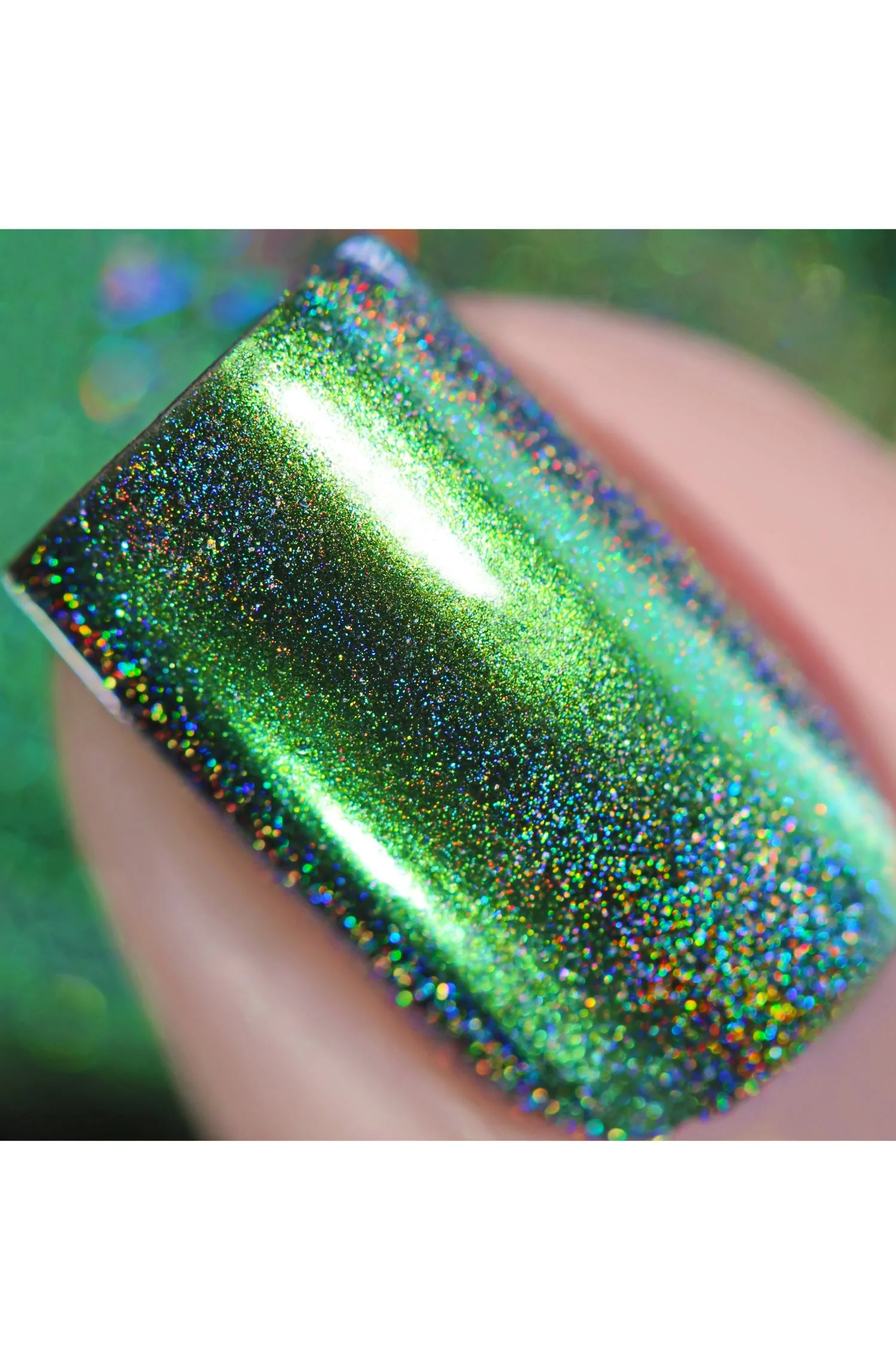Stylish Chameleon Holographic Nail Powder Emerald Isle High-Grade