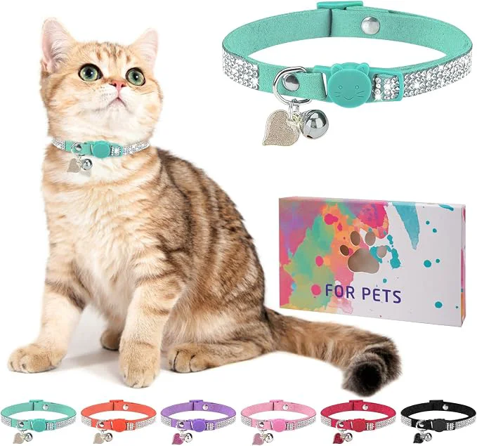 Fine Rhinestone Cat Collar Breakaway World-Class