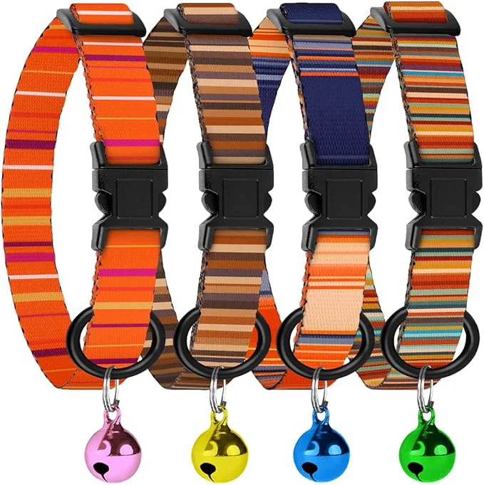 Verified 4PCS Breakaway Cat Collars Minimalist