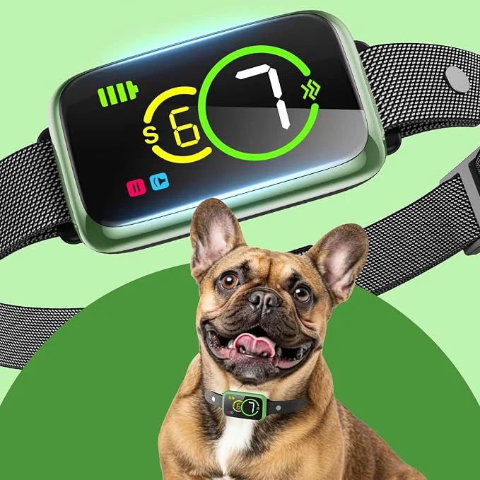 Certified 1S Stop Barking Smart Dog Bark Collar Humane Anti Barking Device User-Friendly