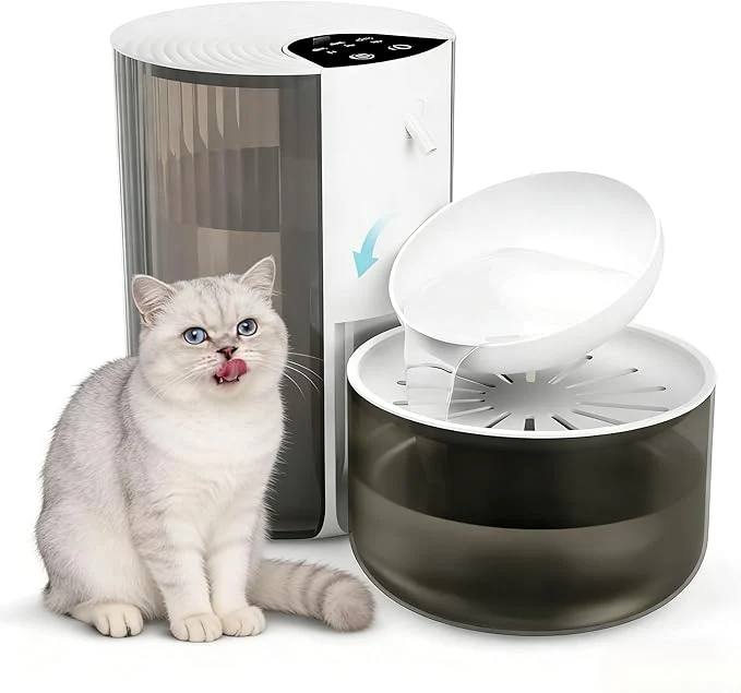 Original Wireless Cat Water Fountain No Filters 3.5L Automatic Wastewater Separation Authentic