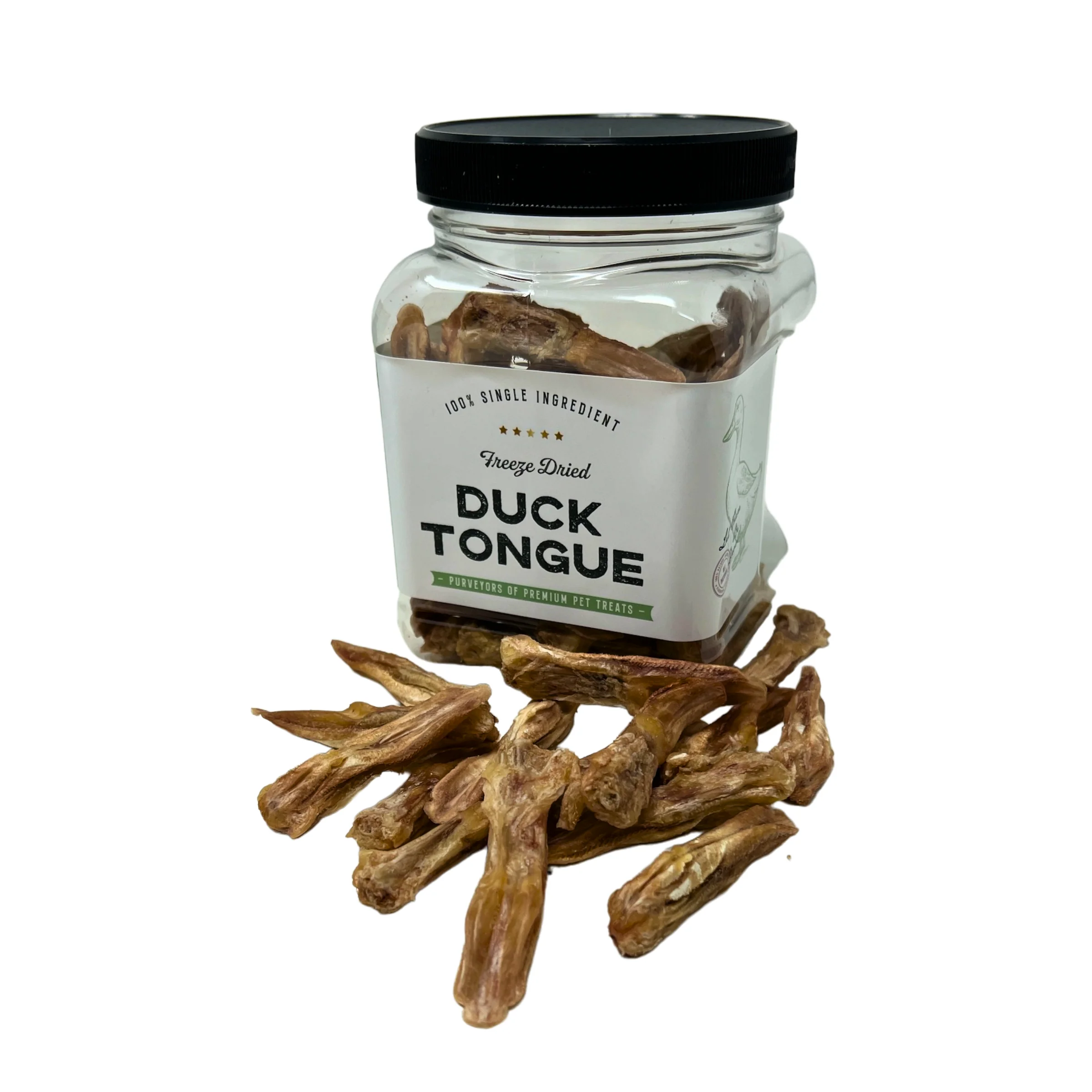 Soft Duck Tongues ze Dried Environmentally Friendly