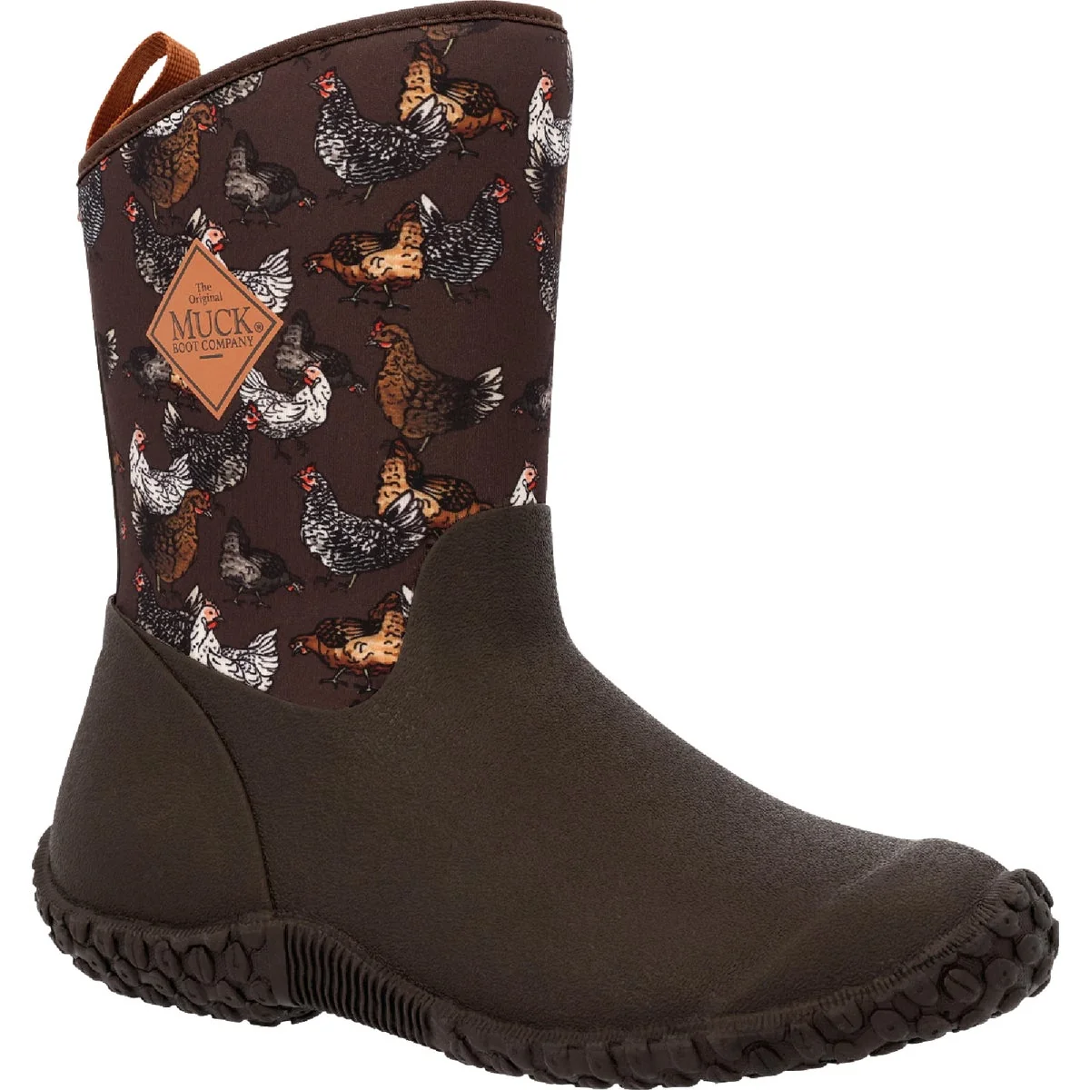 Carefully Designed The Muck Boot Company Muckster II Women’s Brown Chicken Print Mid Boot Size 9 Exclusive