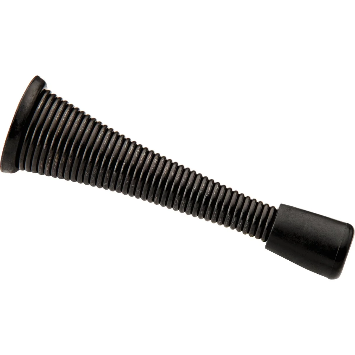 Outstanding National V232 3 In. Matte Black Spring Door Stop Smart