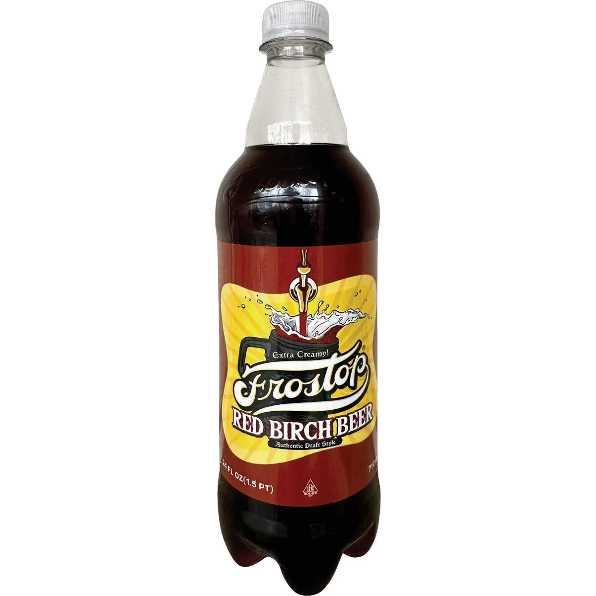 Certified Frostop 24 Oz. Red Birch Beer Innovative