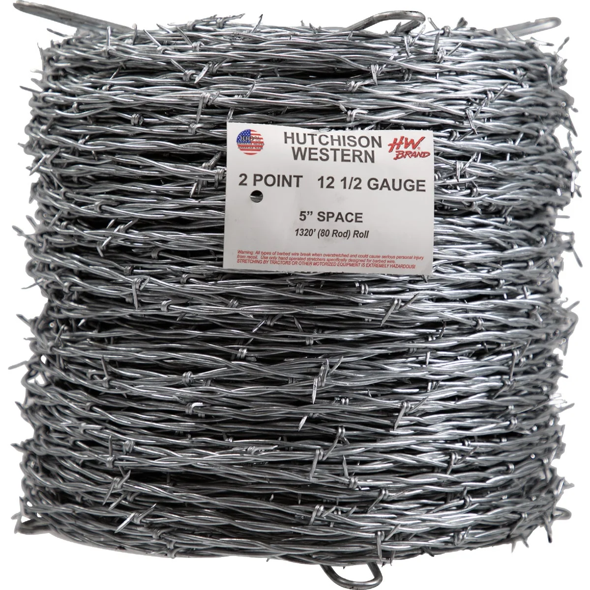 Dependable Oklahoma Steel 1320 Ft. x 12.5 Ga. 2 Pt. 5 In. Barbed Wire First-Class