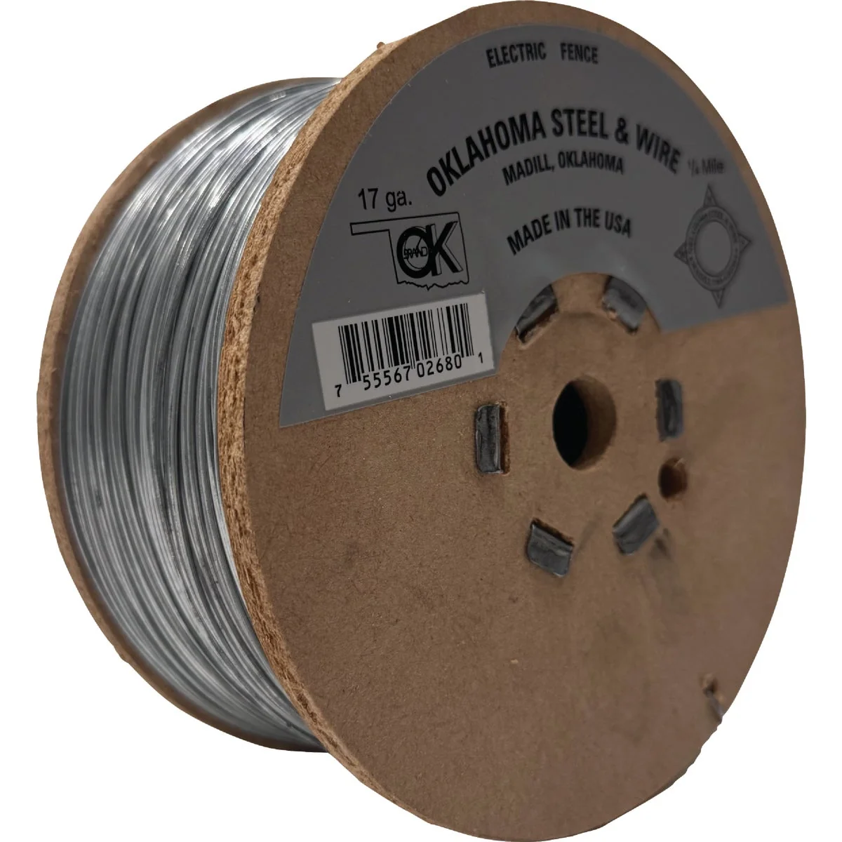 Fine Crafted Oklahoma Steel 1320 Ft. 17 Ga. Electric Fence Wire Optimized