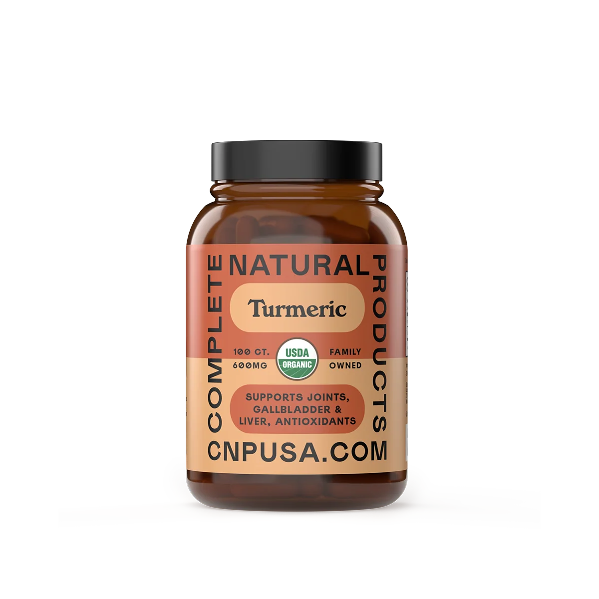 Official Organic Turmeric Capsules Crafted