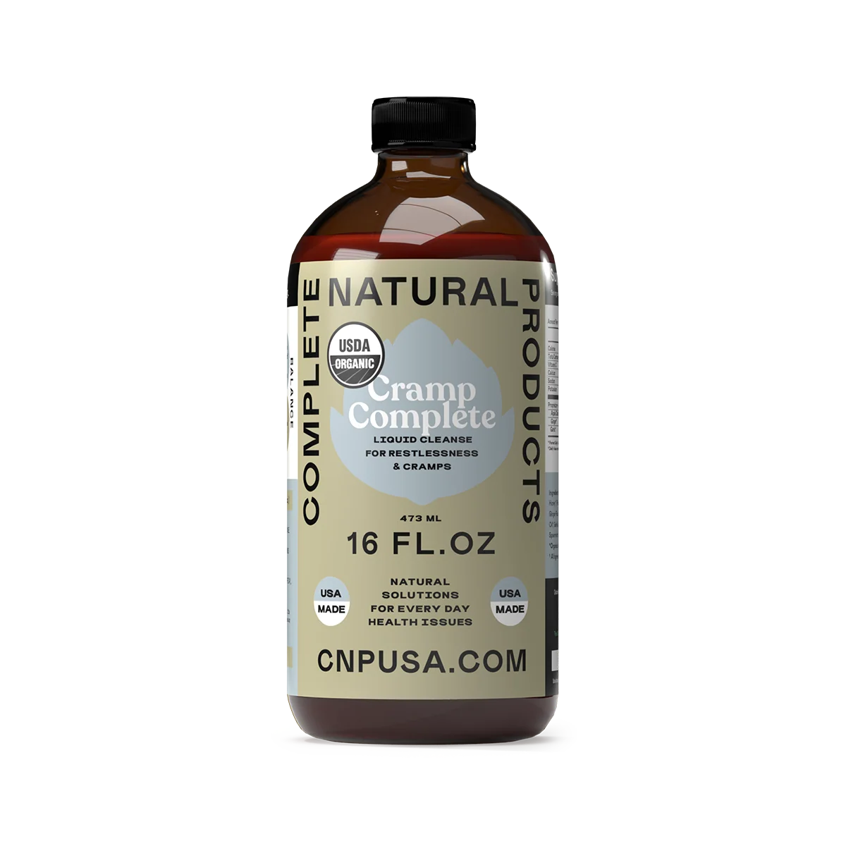 Reliable Cramp Complete – 16oz Glass Bottle Environmentally Friendly