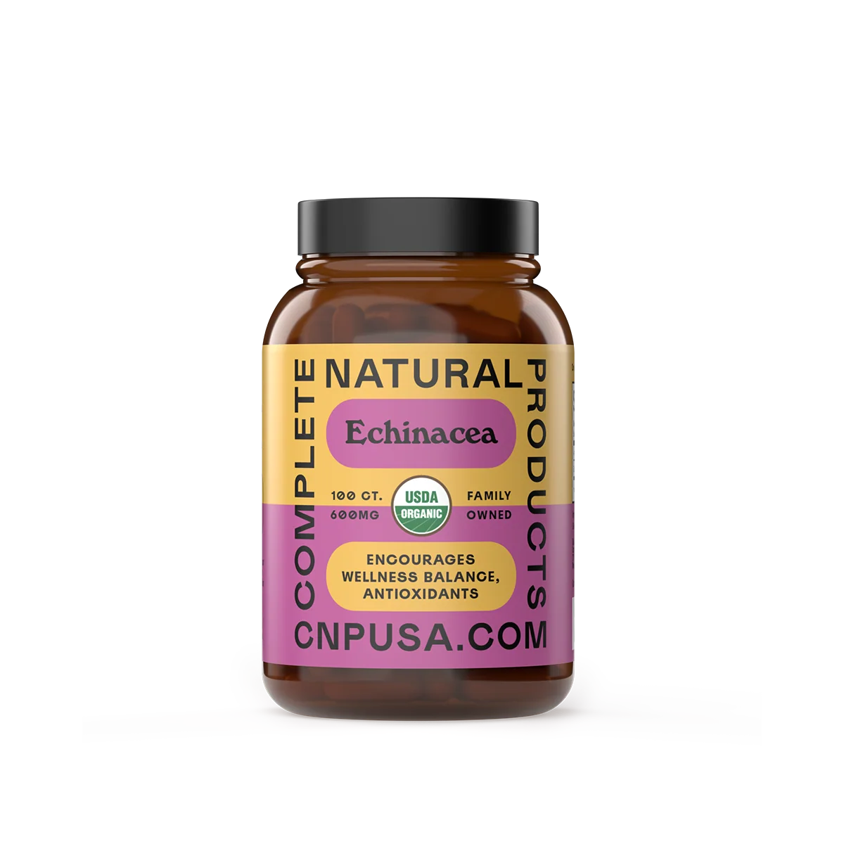 Eco-Friendly Organic Echinacea Capsules Authentic