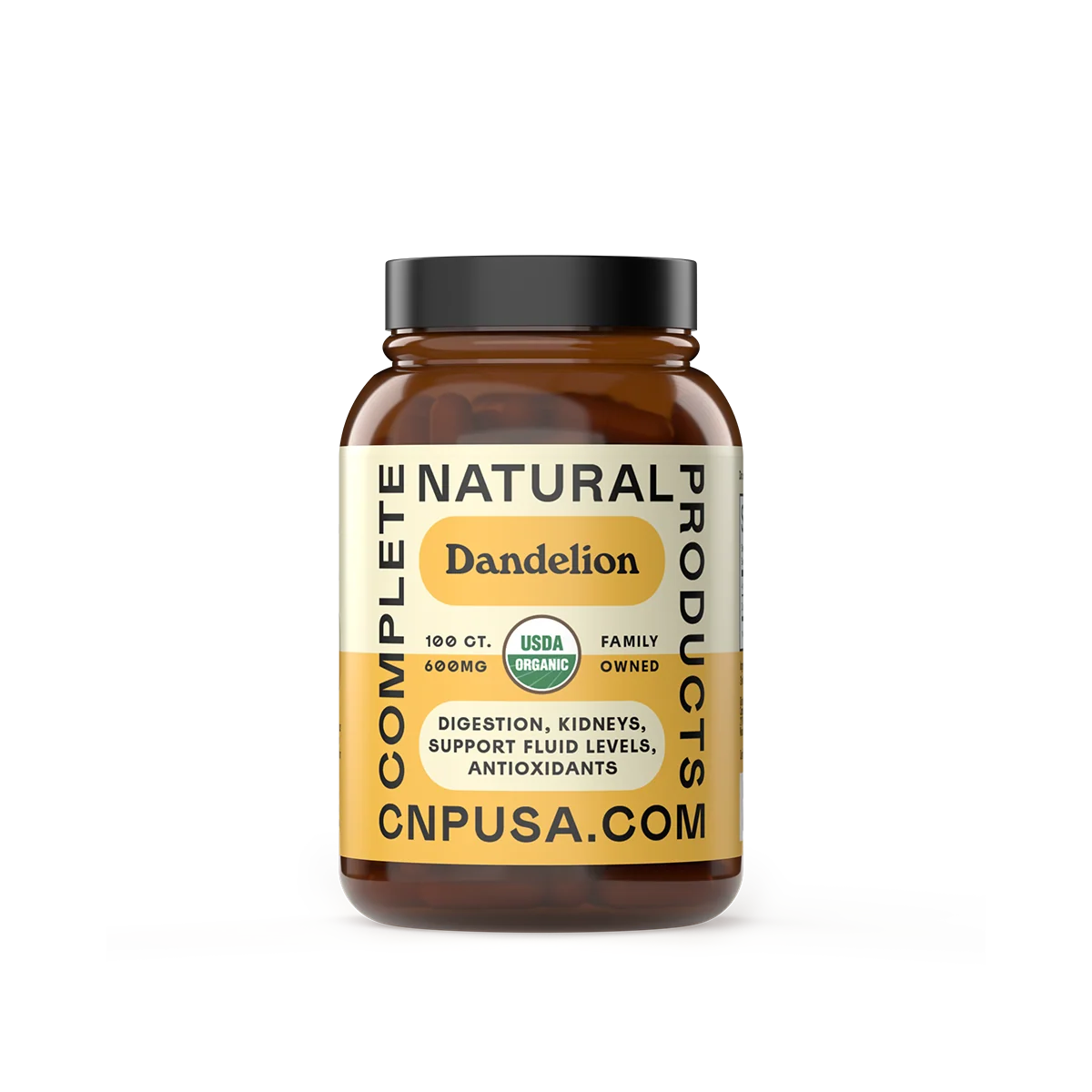 High-End Organic Dandelion Capsules Premium Material