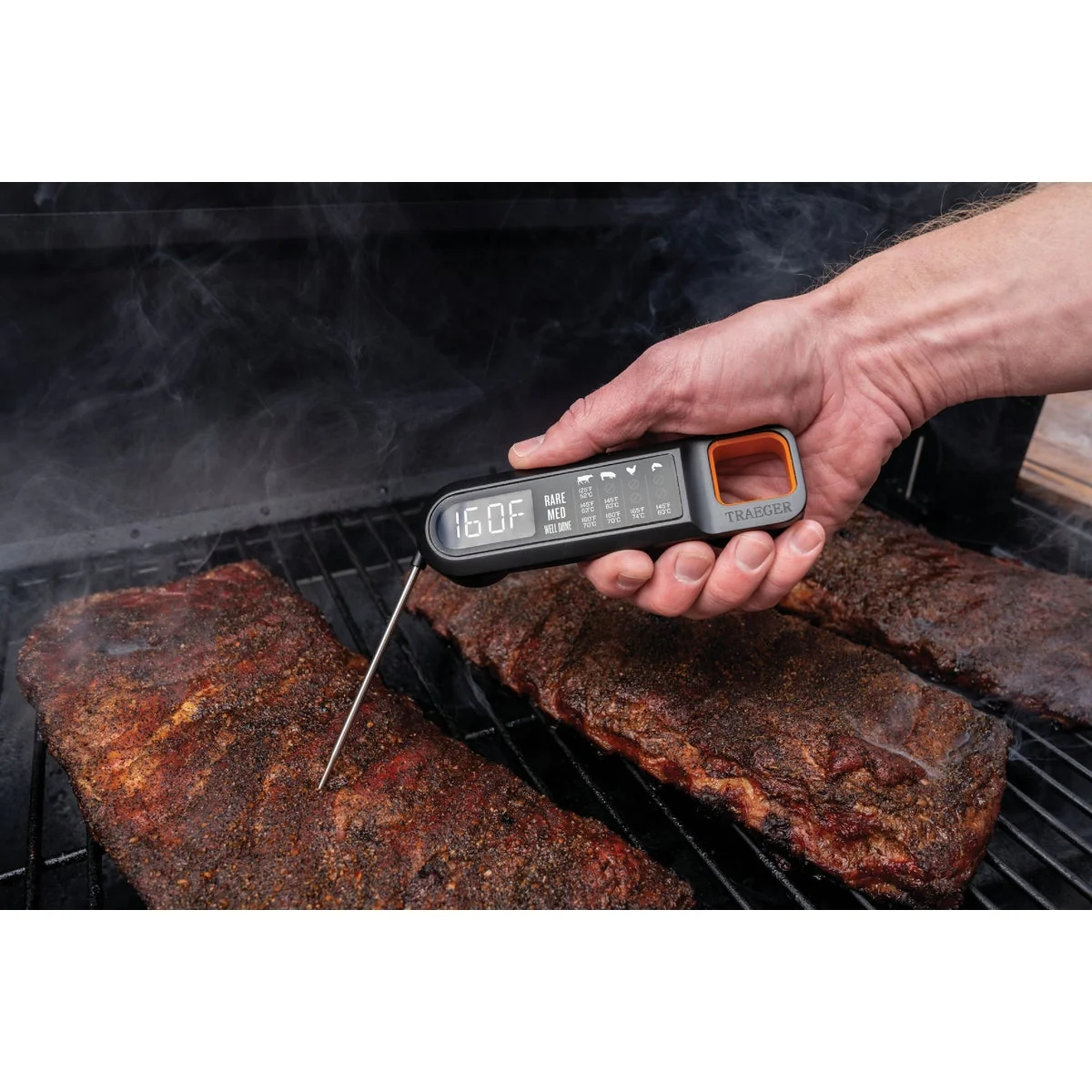 Next-Generation Traeger Instant Read Meat Thermometer Durable