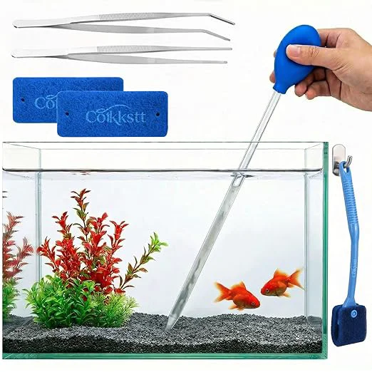Long-Lasting 6 Pcs Aquarium Gravel Cleaner Set Fish Tank Accessories Fish Tank Cleaning Kit Superior