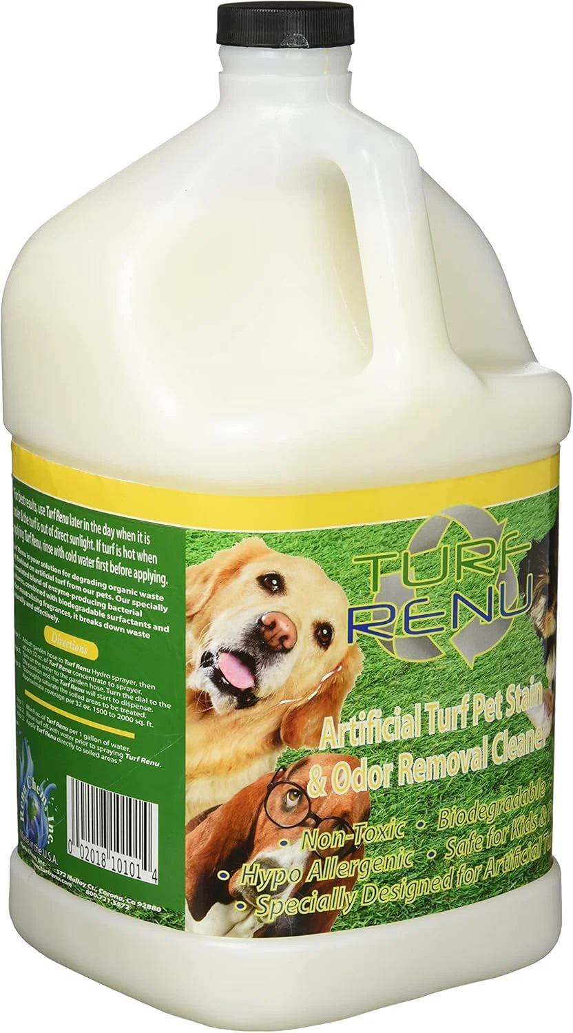 Stylish TURF RENU Tr10101 Bio-Enzymatic Cleaning Solution for Synthetic Turf Pet Odor – 1 Gallon Comfortable
