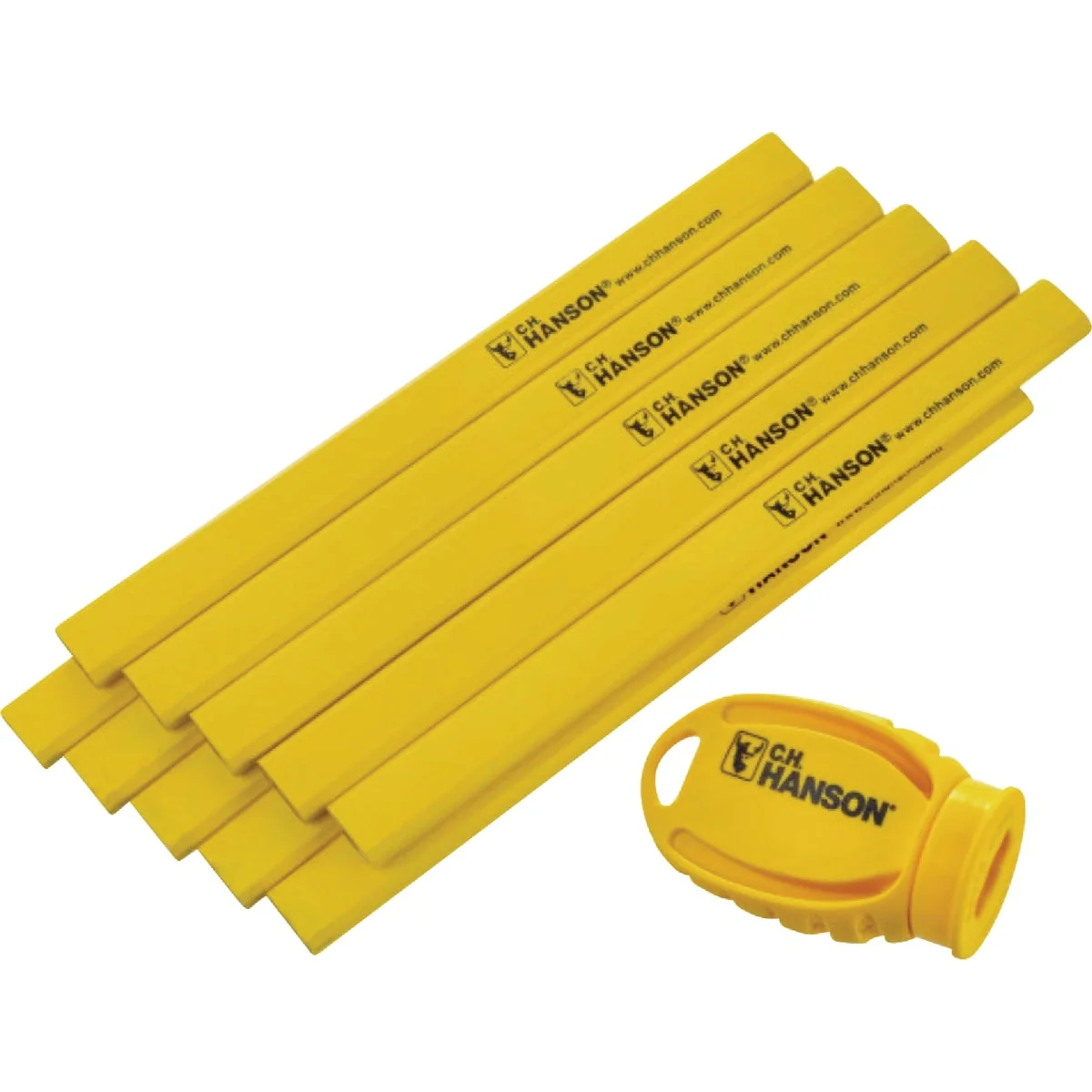 Superior C.H. Hanson Carpenter Pencil 10-Pack with 1 Sharpener Verified