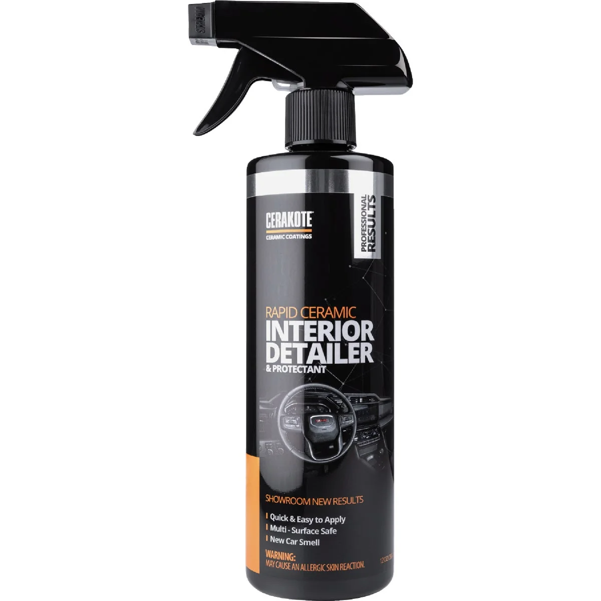 Specialty Cerakote 12 Oz. Rapid Ceramic Interior Detailer and Protectant Spray Functional