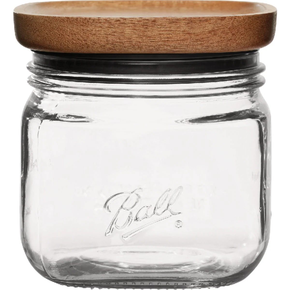 Proven Ball 4 Cup Stack Store Jar with Wooden Lid Next-Generation