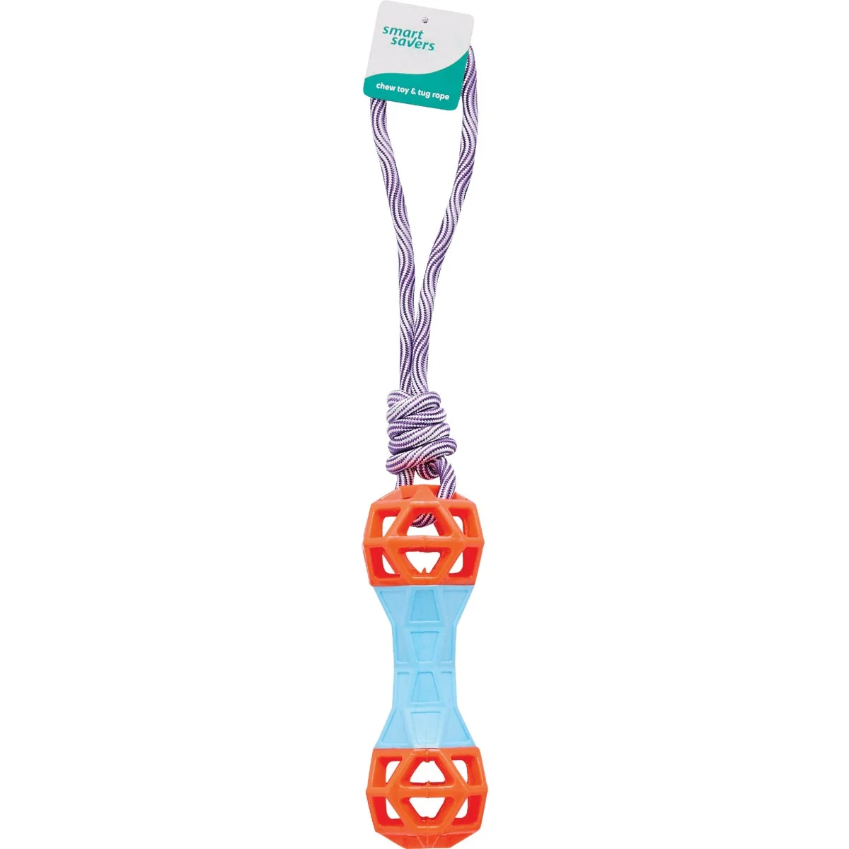 Flexible Smart Savers Chew Toy with Tug Rope Recyclable