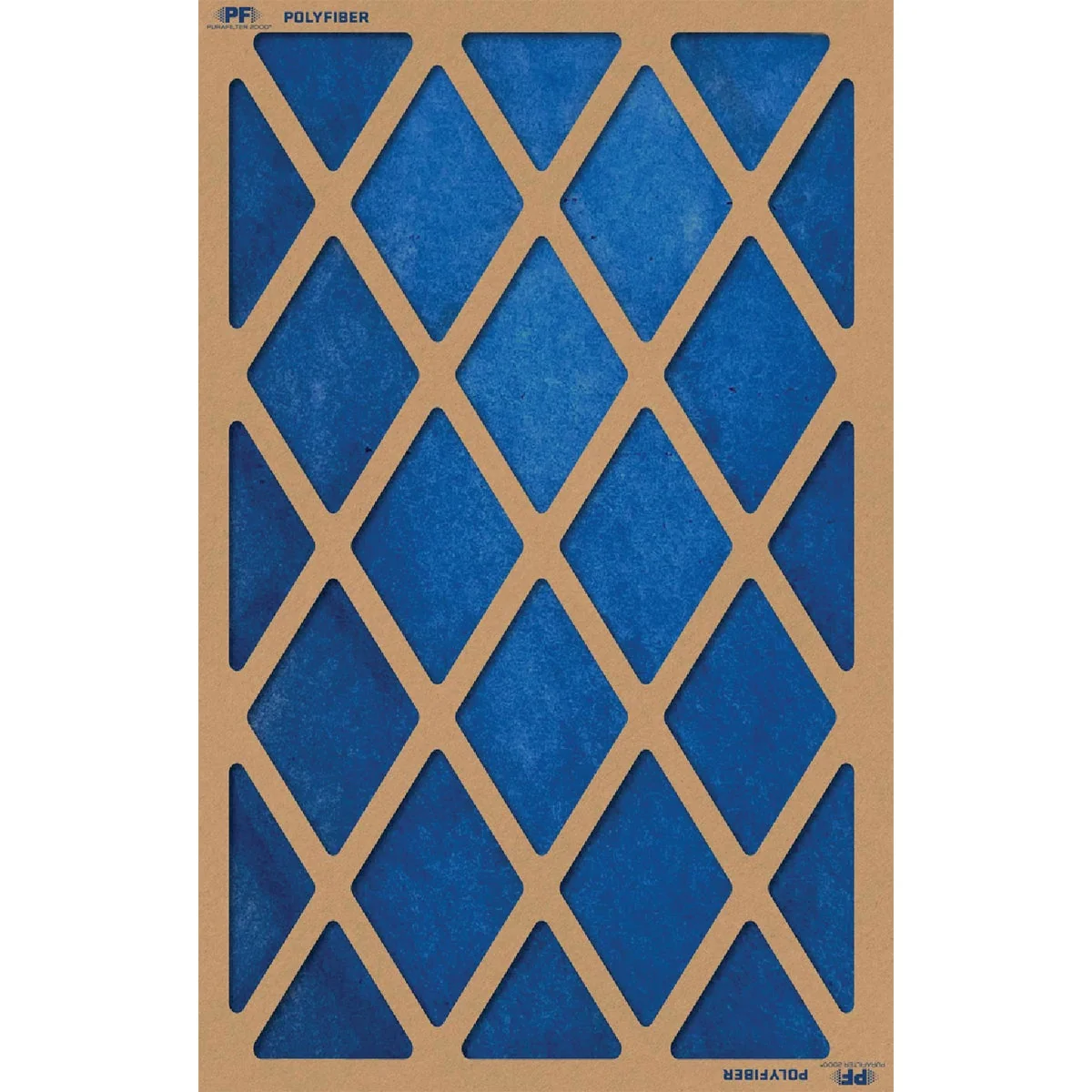 World-Class Purafilter 20 In. x 20 In. x 1 In. MERV 5 Polyfiber Furnace Filter User-Friendly