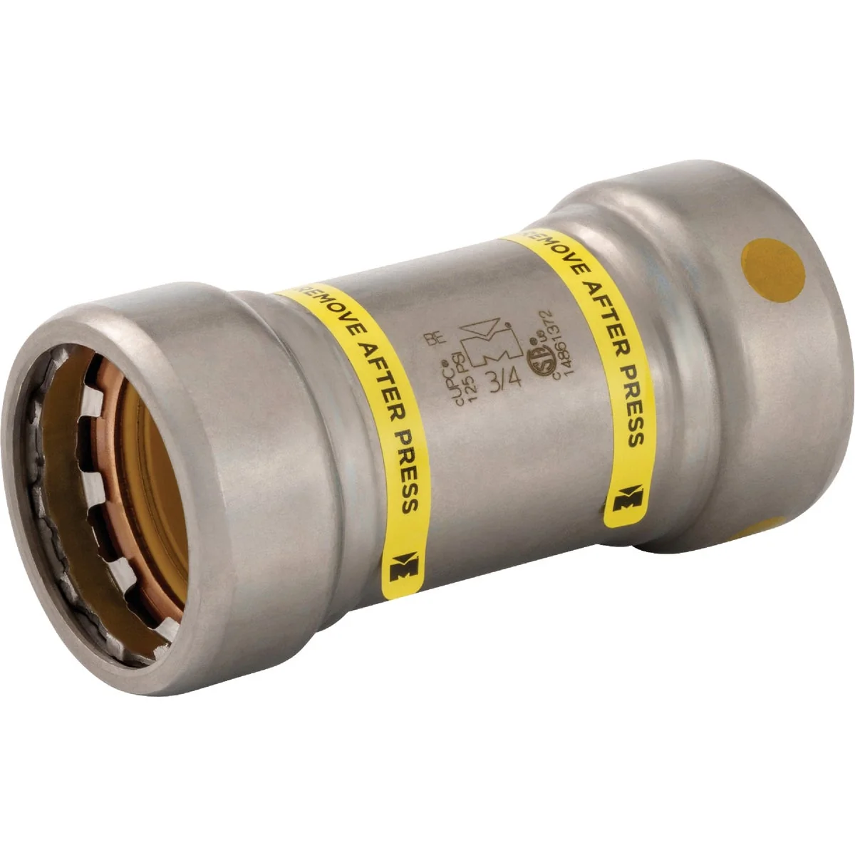 Innovative Streamline 3 4 In. P x P Carbon Steel No-Stop Coupling Breathable