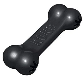 First-Class KONG Dog Goodie Bone Extreme – Large Pack of 2 Black Expertly Made