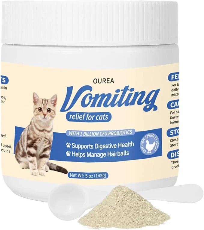 Smart Cat Vomit Remedy Vomiting Supplement for Cat Furball Treatment for Cats Probiotic for Cats Helps Soothes Sensitive Stomachs and Supports Digestive Comfort 142g 5 oz About ThisOverview Crafted