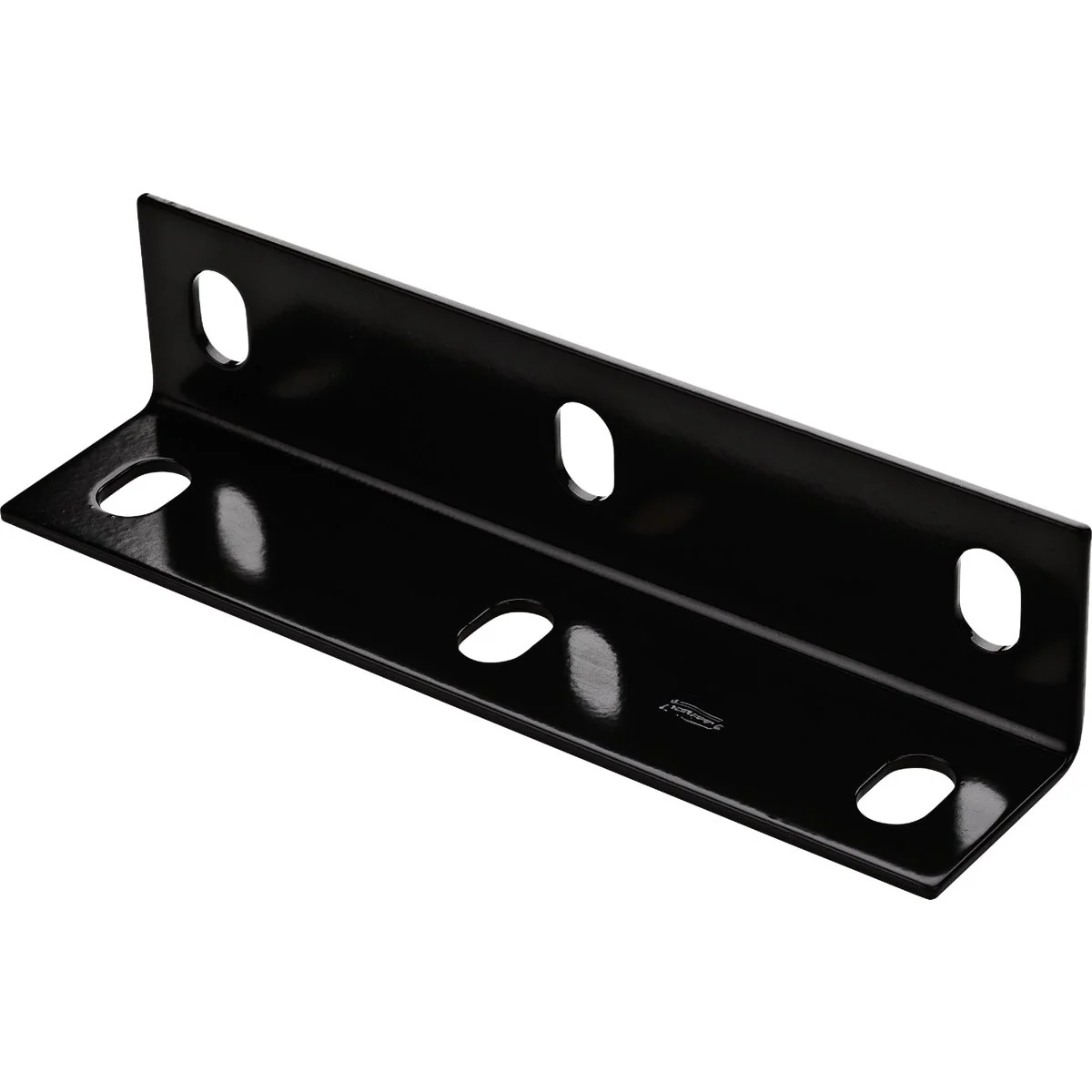 Consistent National Hardware 2 In. x 9 In. Black Heavy Duty Wide Corner Brace World-Class