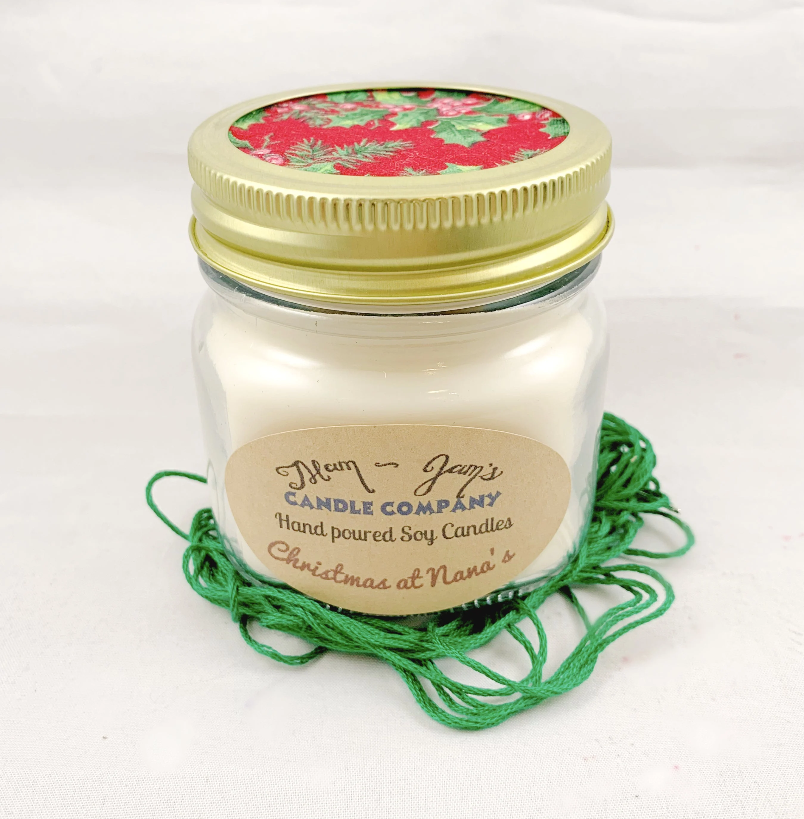 Convenient Christmas at Nana s Soy Candle – Cozy Holiday Scent Mam Jam s Fast