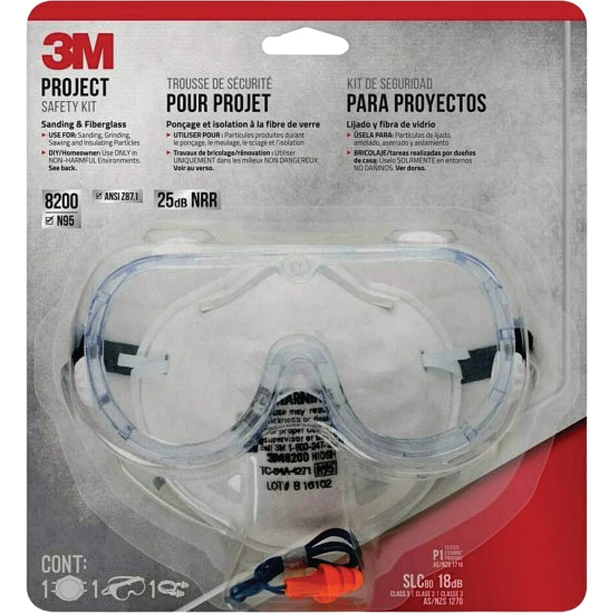 3M Project Safety Kit 3-Piece Original