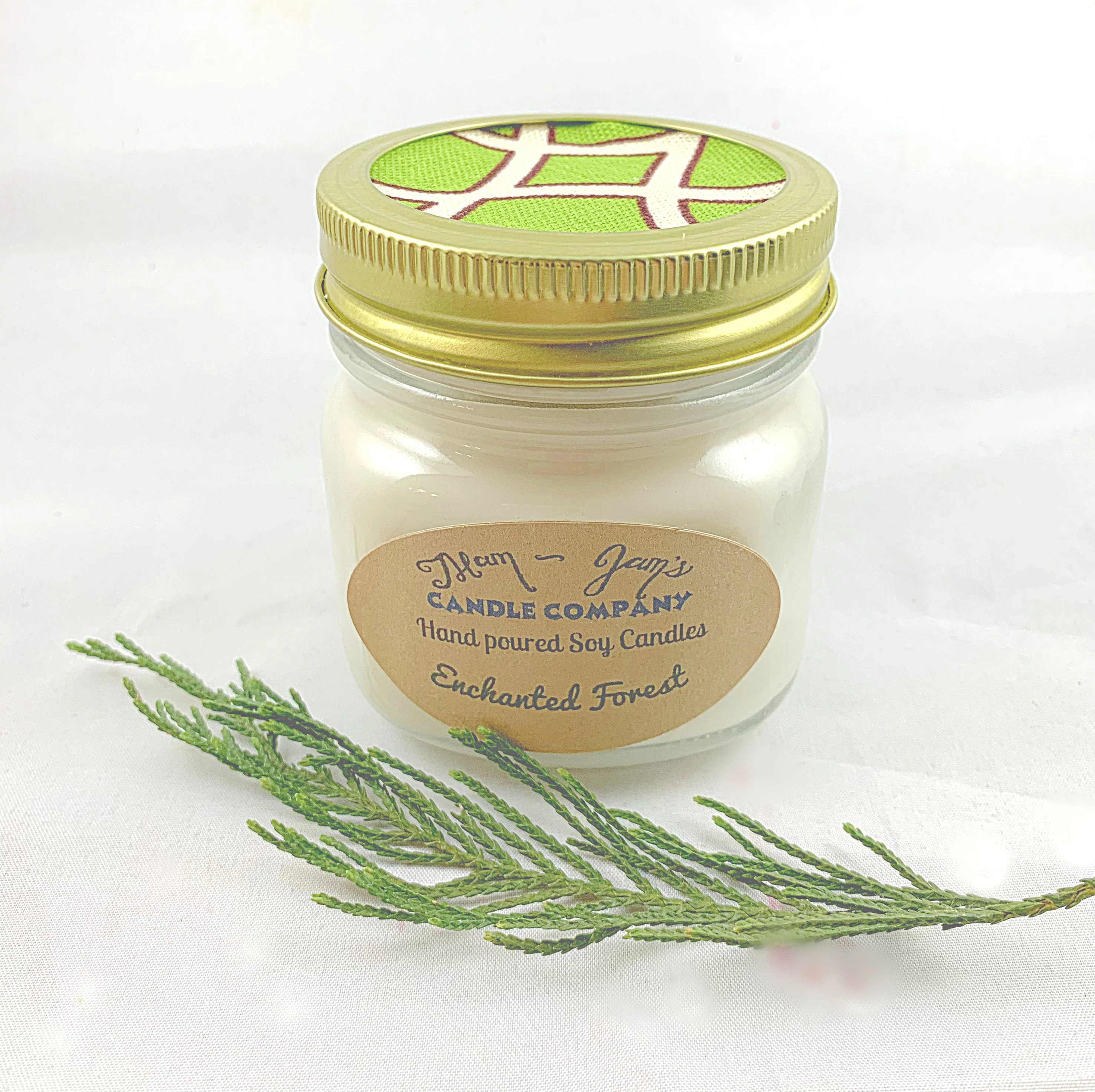 Expertly Made Enchanted Forest Soy Candle – Earthy Mystical Scent Mam Jam s Lightweight