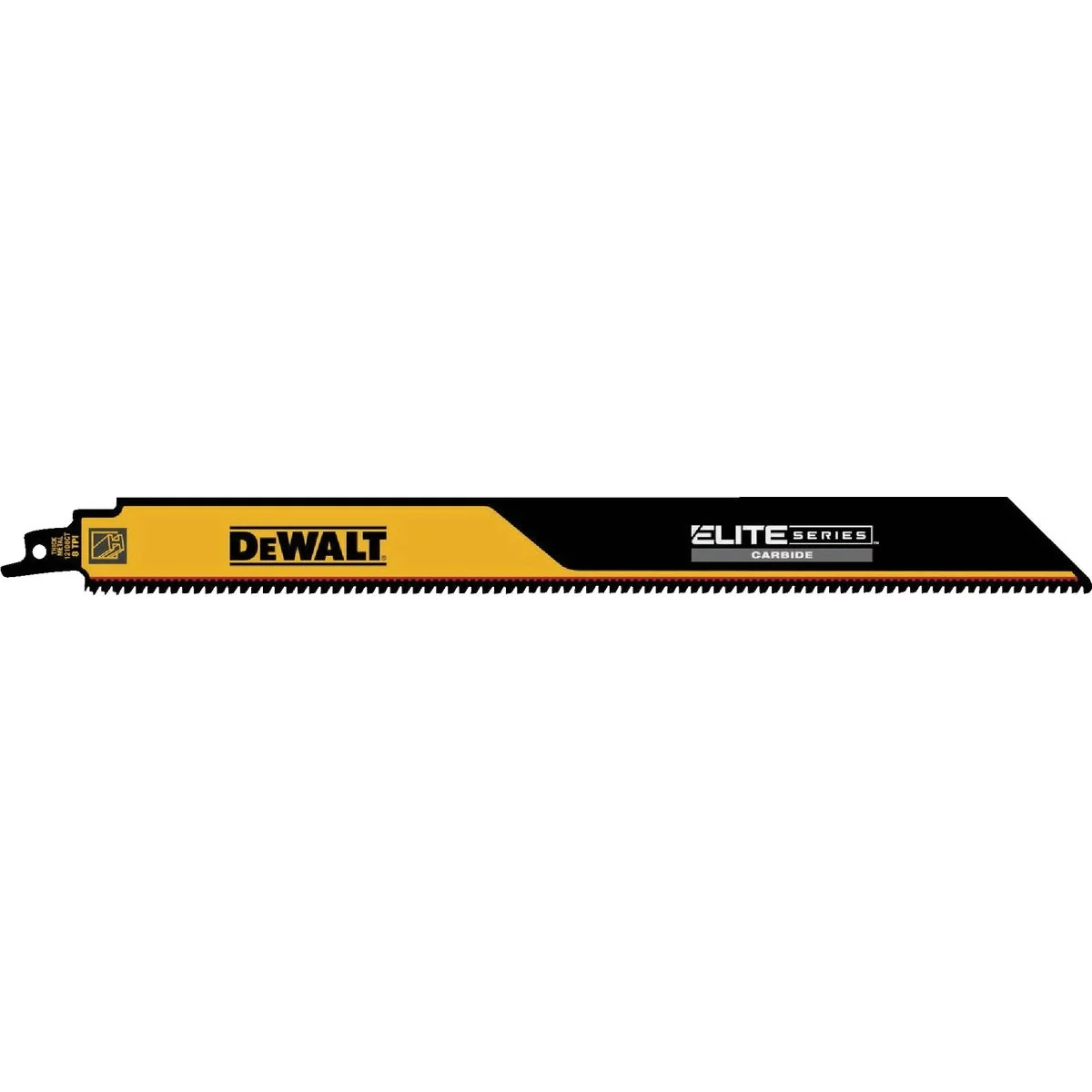Excellent DEWALT Elite Series 12 In. 8 TPI Wood with Nails Demolition Reciprocating Saw Blade Fashionable