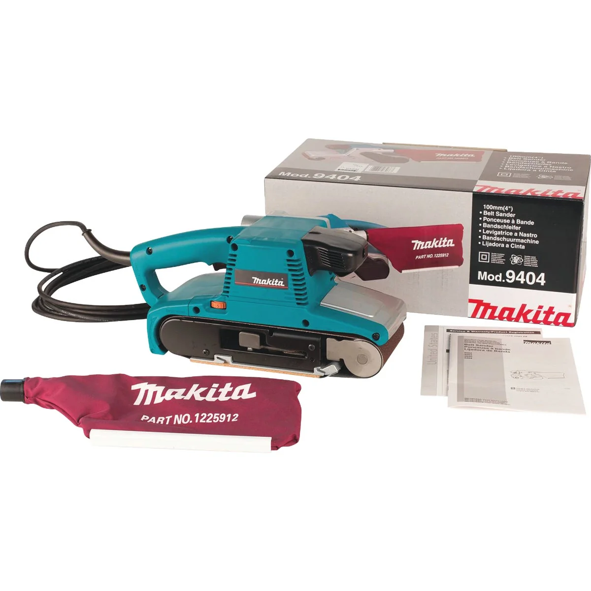 Expertly Made Makita 4 In. x 24 In. 8.8-Amp Belt Sander Crafted