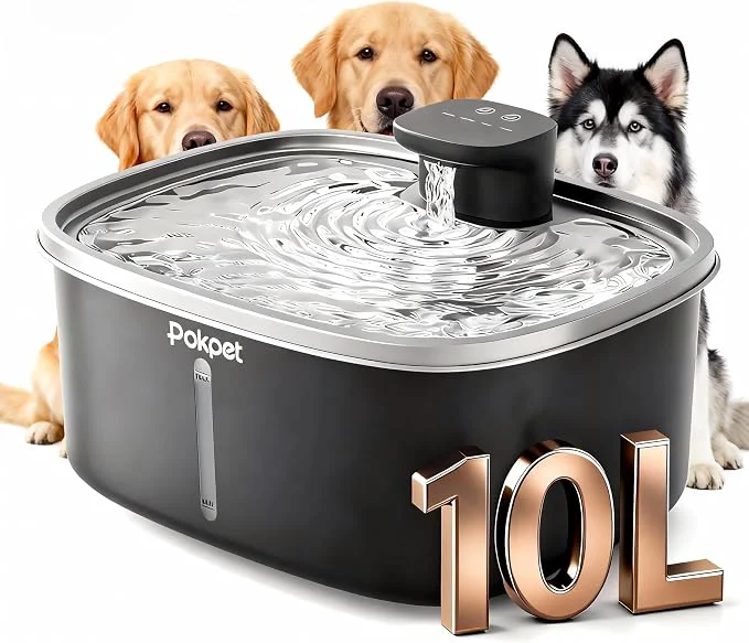 First-Class 10L 2.64GAL Wireless Water Fountain User-Friendly