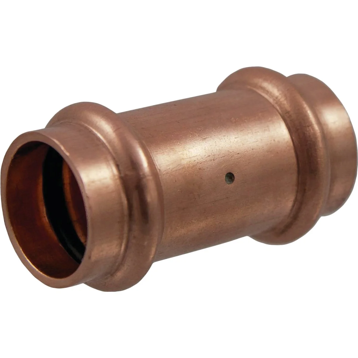 Stylish NIBCO 3 4 In. x 3 4 In. Press Copper Coupling with Stop 10-Pack Artisan