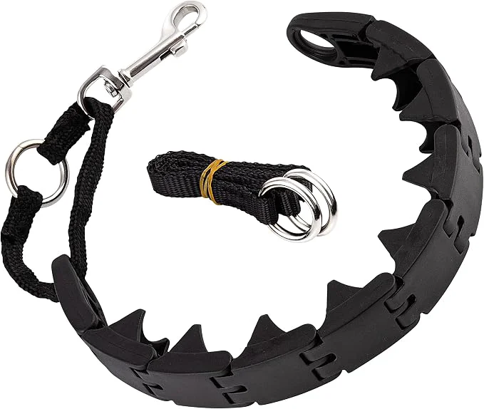 High-Quality Ram-Pro Dog Training Pinch Collar Large Triple Crown Gentle Effective No Premium