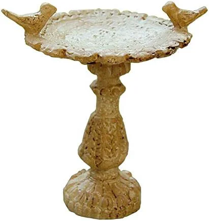 High-Grade EatingBiting 1 12 Scales Dollhouse Miniature Birdbath Garden Outdoor Center Elegant