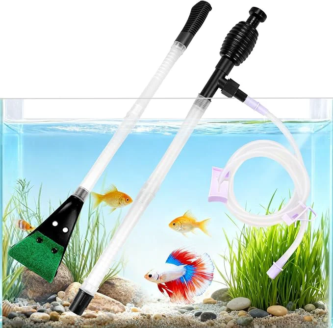Stylish Fish Tank Cleaner Gravel Vacuum Elegant
