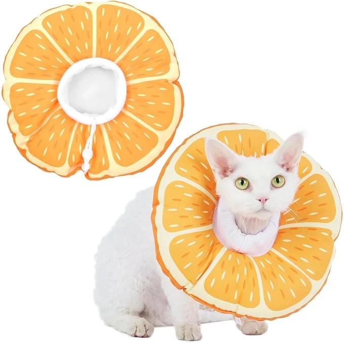 Original Design Cat Cone Collar Soft Medium Waterproof Cat Recovery Collar