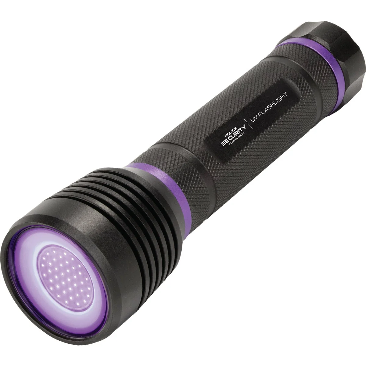 Green Police Security 395nm 6AAA UV Flashlight Elegant