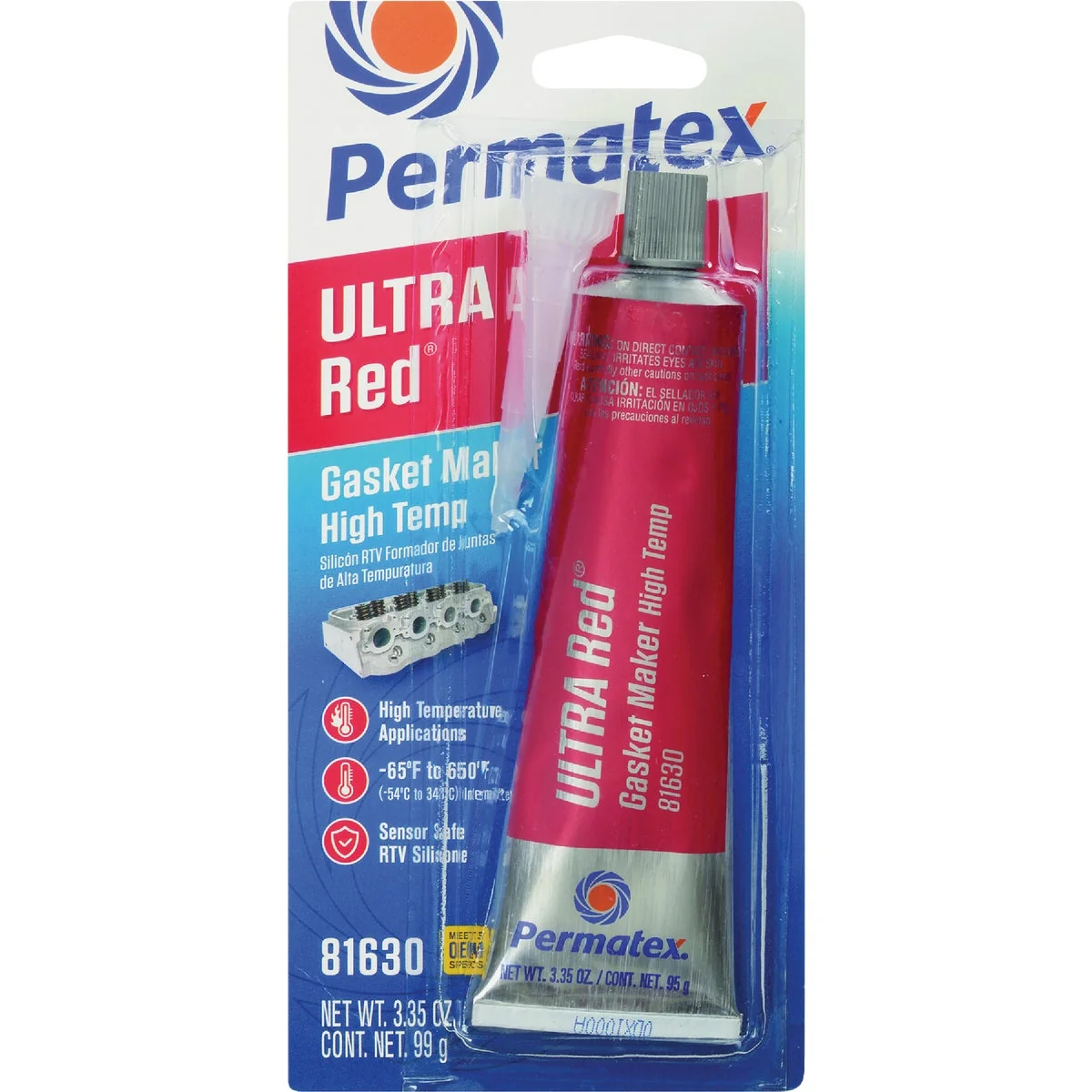 Enhanced Permatex Ultra Red 3.35 Oz. Gasket Maker Responsible