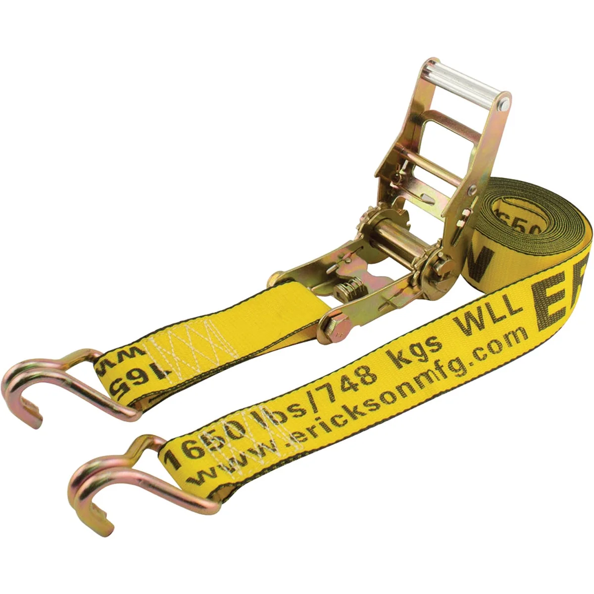 Authentic Erickson 2 In. x 25 Ft. 5000 Lb. Heavy-Duty Ratchet Strap Outstanding
